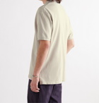 ISABEL MARANT - Anafiko Logo-Embroidered Cotton-Piqué Polo Shirt - White