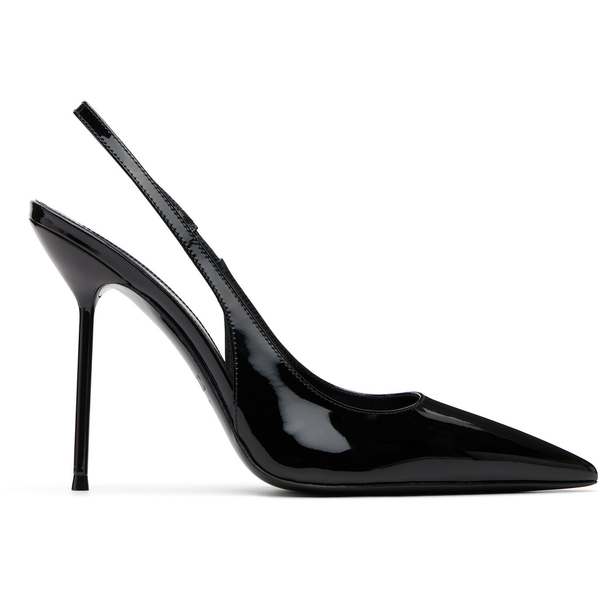Paris Texas Black Lidia Slingback 105 Heels