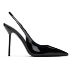 Paris Texas Black Lidia Slingback 105 Heels