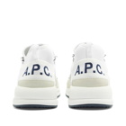 A.P.C. Men's Run Around Sneakers in White