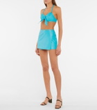 Dodo Bar Or Leather miniskirt