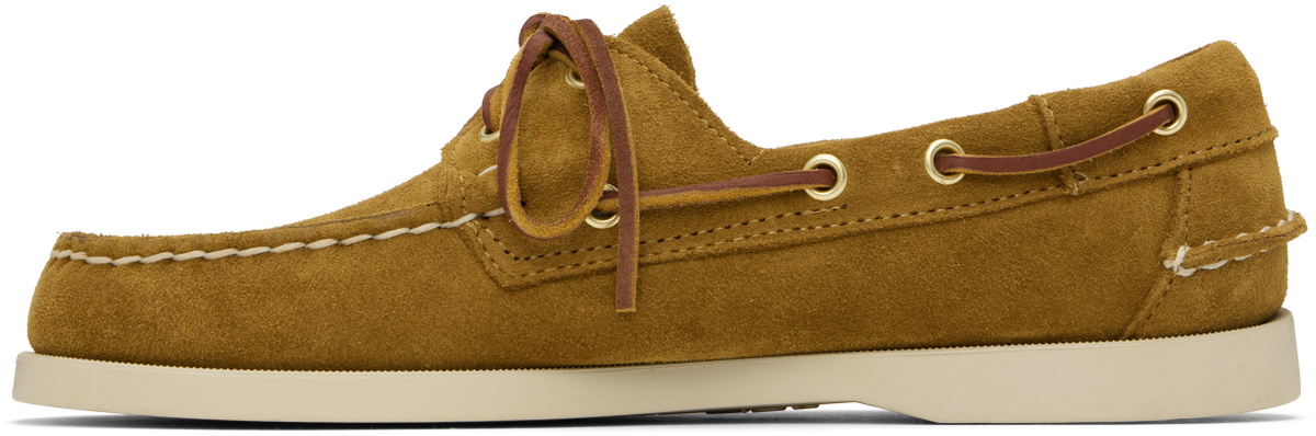 Sebago Tan Portland Artisan Boat Shoes
