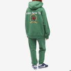 Tommy Jeans x Awake NY Crest Popover Hoodie in Aviator Green