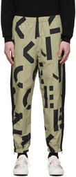 Kenzo Black & Taupe Sport Jogpant Track Pants