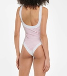 Caroline Constas Sailor checked swimsuit