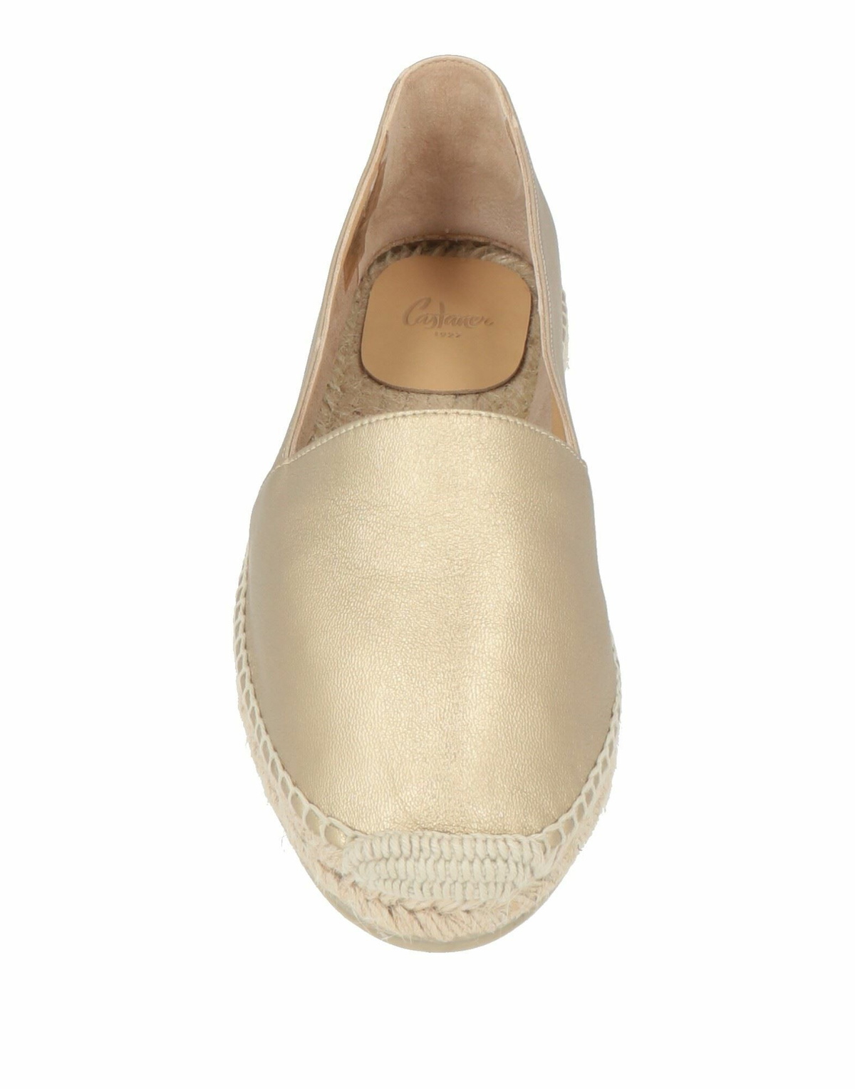 Castañer Womens Espadrilles in Gold