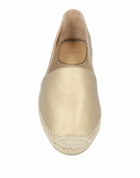 Castañer Womens Espadrilles in Gold