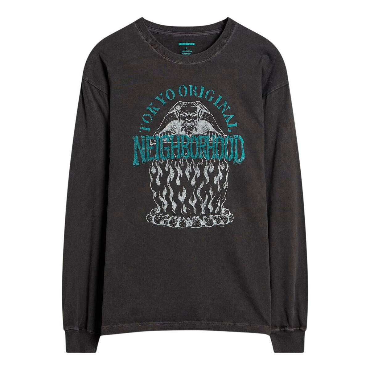 Neighborhood Men's x Harley Davidson H-D T-Shirt in Black Neighborhood