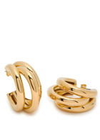 Rabanne Layered Hoop Earrings - Gold - One Size