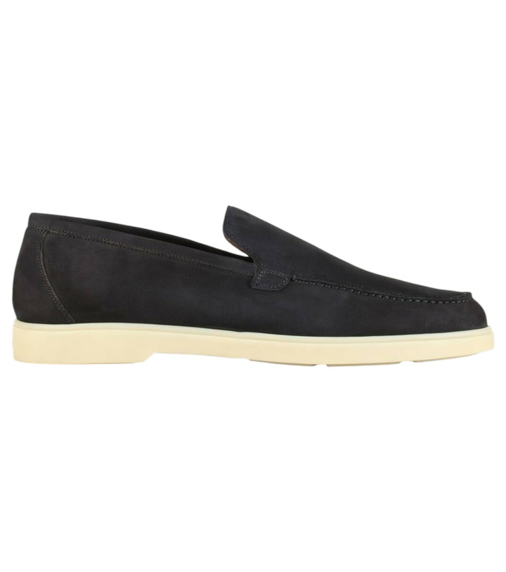 Photo: Santoni Suede loafers