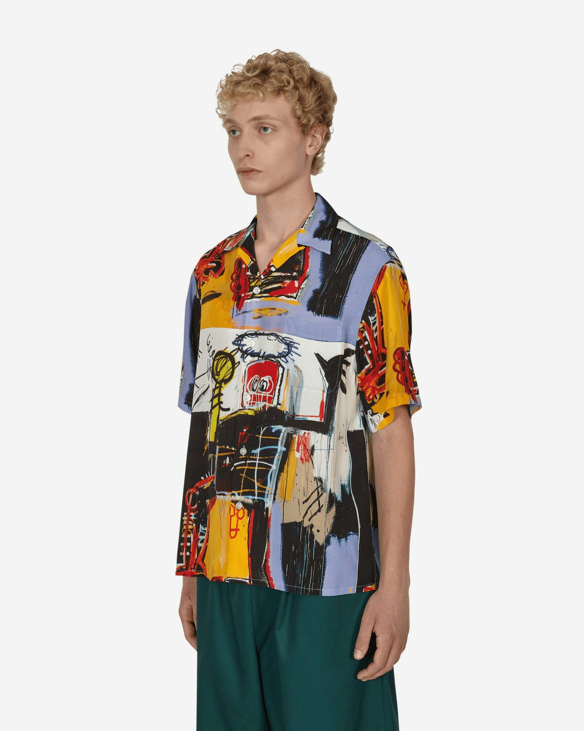 Jean Michel Basquiat Hawaiian Shirt (Type 1) Wacko Maria