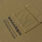 Maharishi Men's MILTYPE Pocket T-Shirt in Olive