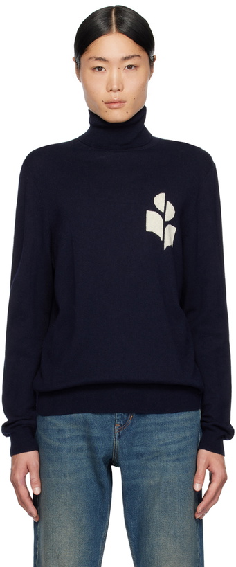 Photo: Isabel Marant Navy Enzo Turtleneck