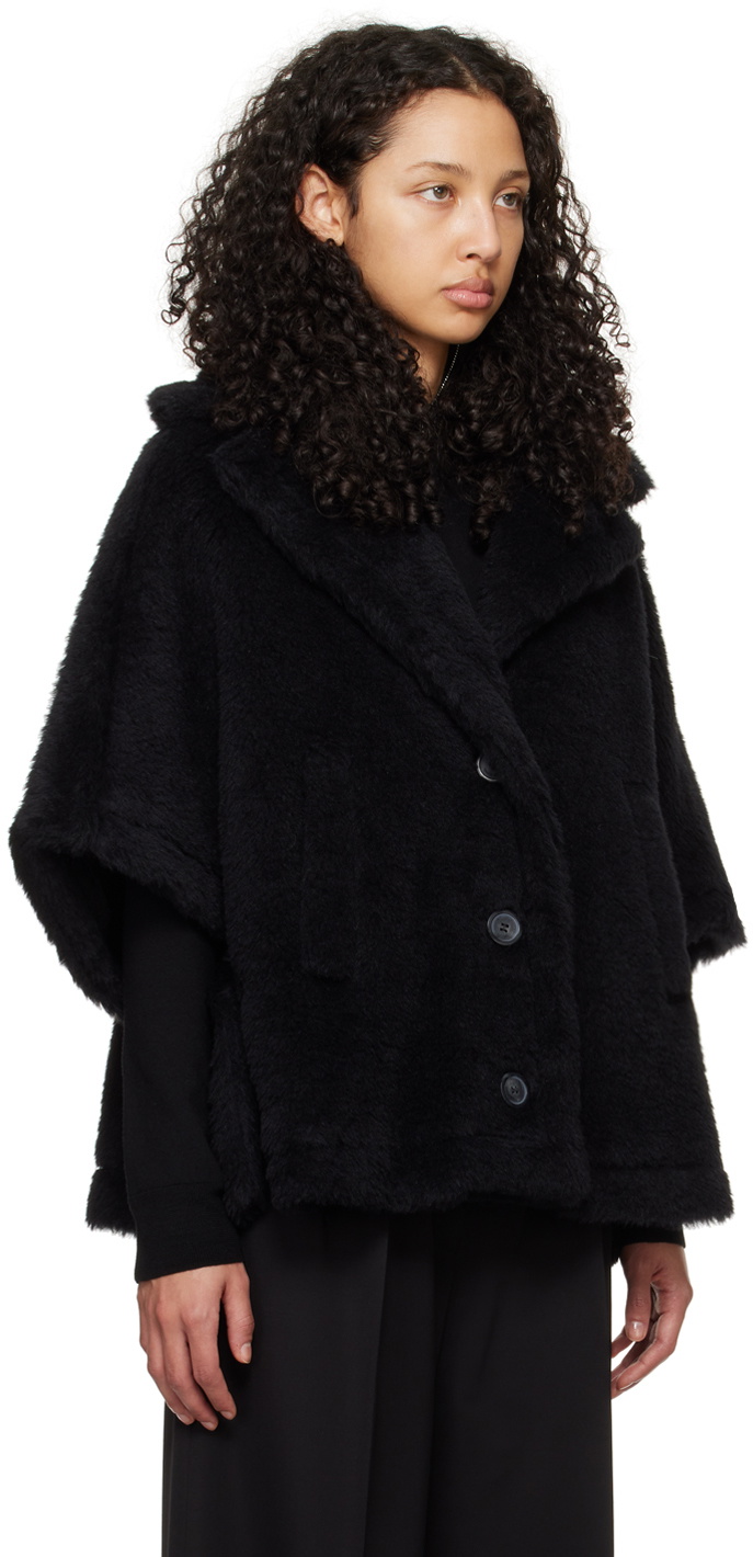 Max Mara Black Aleggio Coat Max Mara