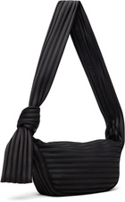 ISSEY MIYAKE Black Linear Knit 58 Bag