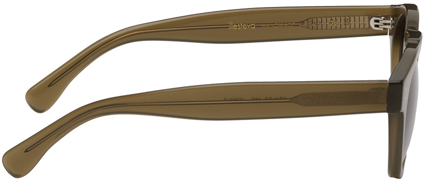 illesteva Khaki Leonard Sunglasses