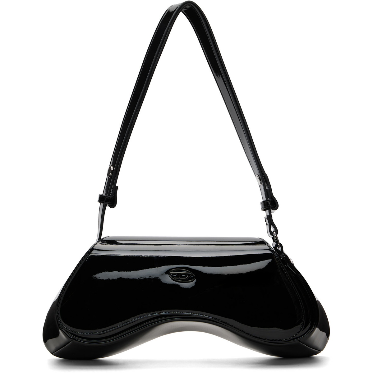 Diesel Black Play Crossbody Bag