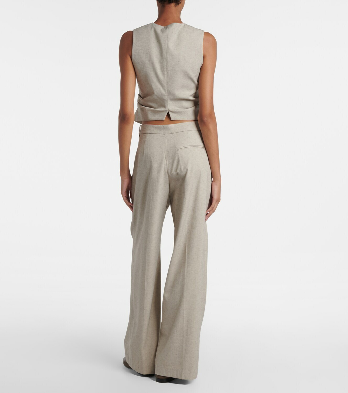 SIR Leone mid-rise wide-leg pants