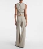 SIR Leone mid-rise wide-leg pants