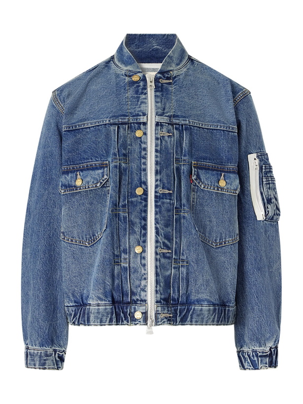 Photo: Sacai - Levi's Denim Jacket - Blue