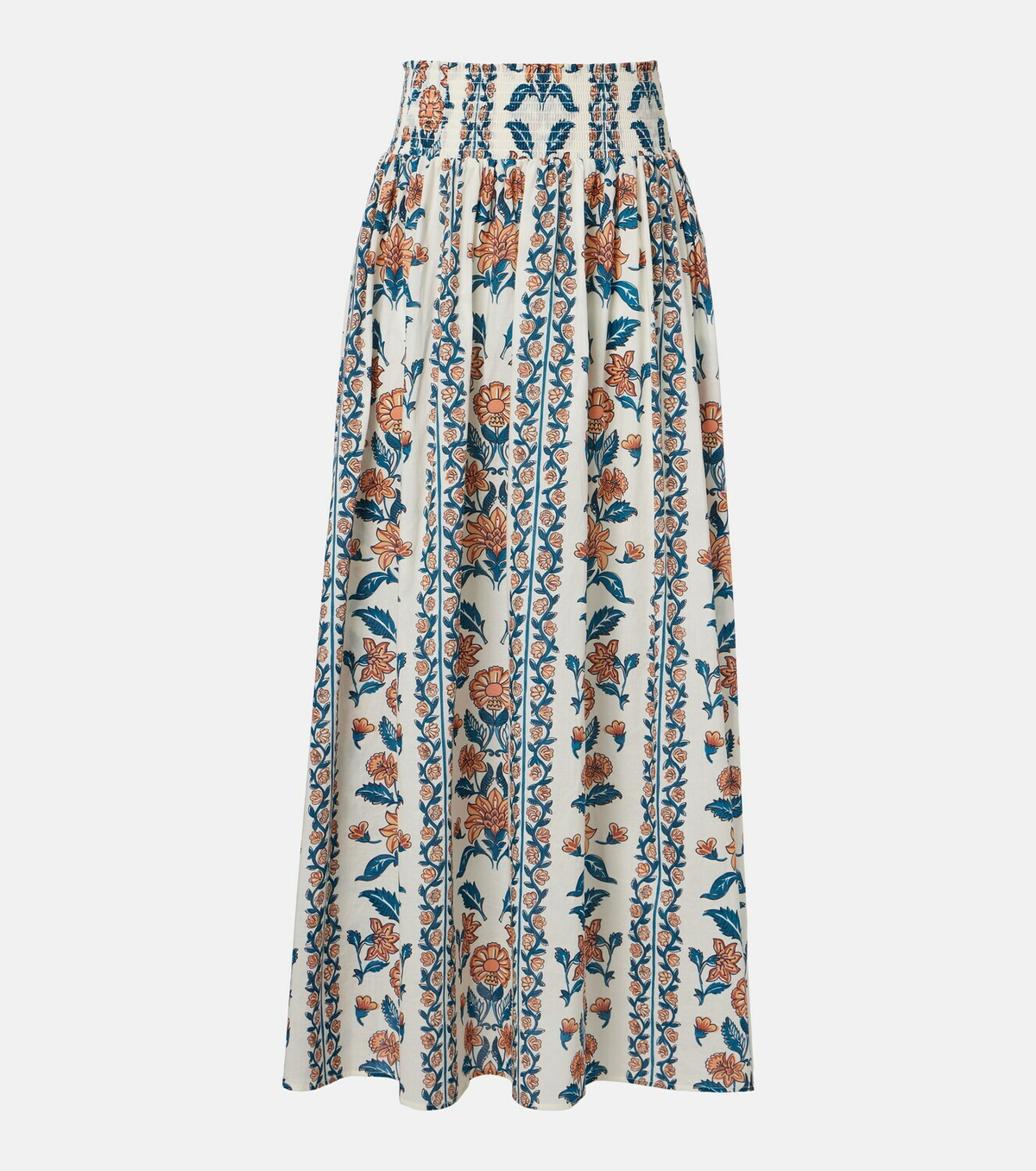 Montce Winona floral cotton maxi skirt