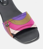 Pucci Yummi Iride silk slides