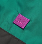 Acne Studios - Logo-Appliquéd Colour-Block Padded Nylon Jacket - Emerald