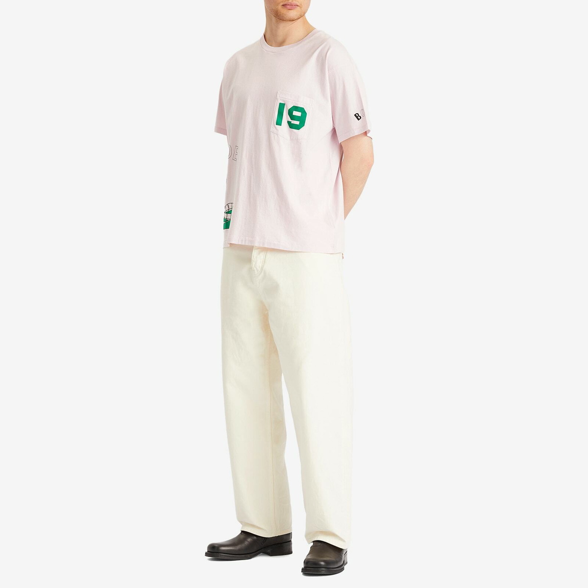 【関税込み】Bode ピンク Cobra Tシャツ BODE Cobra t-shirt | Pink | FARFETCH