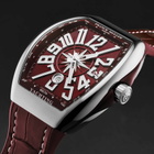 Franck Muller Vanguardyact Automatic Red Dial Mens Watch 45SCYACHTREDWHT