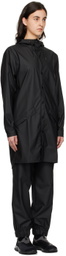 RAINS Black Long Coat