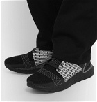 adidas Consortium - Neighborhood UltraBOOST 19 Rubber-Trimmed Primeknit Sneakers - Black