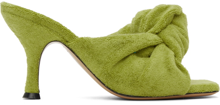 Photo: JW Anderson Green Knot Mules