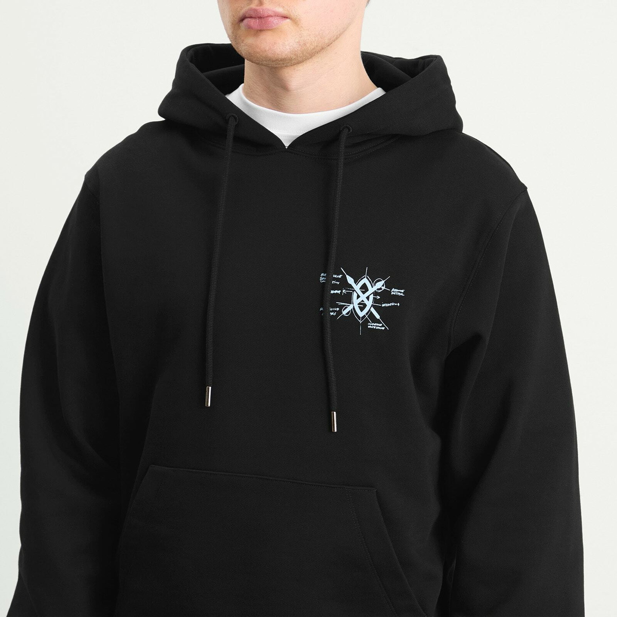 Daily Paper Men's Shield Evolution Hoodie in Black