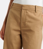 Frame Cuffed Slim Palazzo wide-leg pants