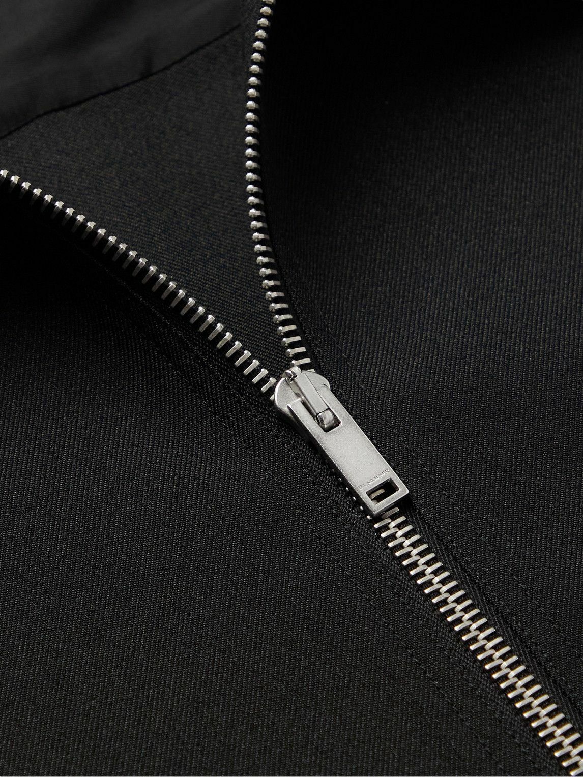 Jil Sander - Canvas Zip-Up Shirt Jacket - Black Jil Sander Jil Sander - Canvas Zip-Up Shirt Jacket - Black Jil Sander
