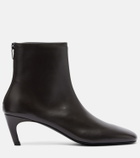 Toteme Leather ankle boots