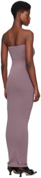 Wolford Purple Fatal Maxi Dress