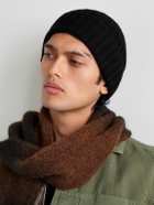 Mr P. - Cairn Ribbed Cashmere Beanie