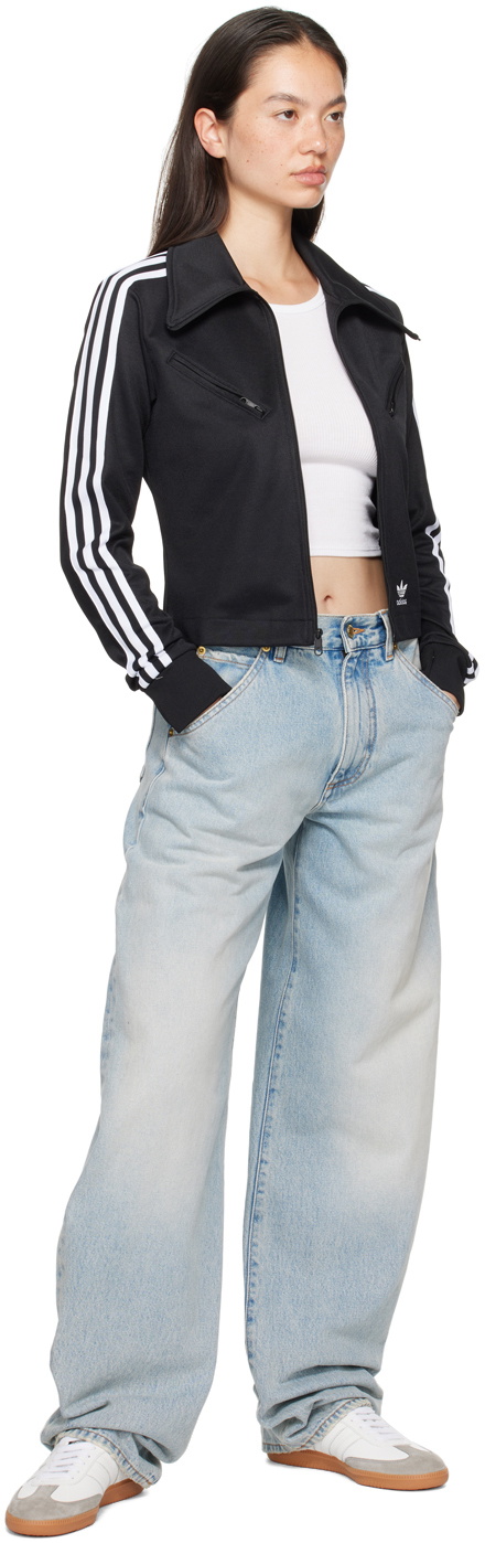adidas Originals Black Montreal Track Top KNZ12 Sport Jacket