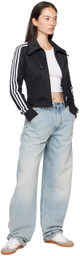adidas Originals Black Montreal Track Top KNZ12 Sport Jacket