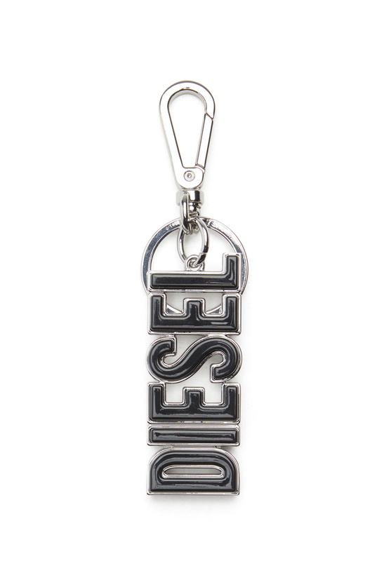 Photo: Diesel Metal and resin DIESEL keyring - Bijoux and Gadgets Mens in Black
