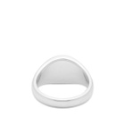 Tom Wood Kim Tiger Eye Ring in Silver