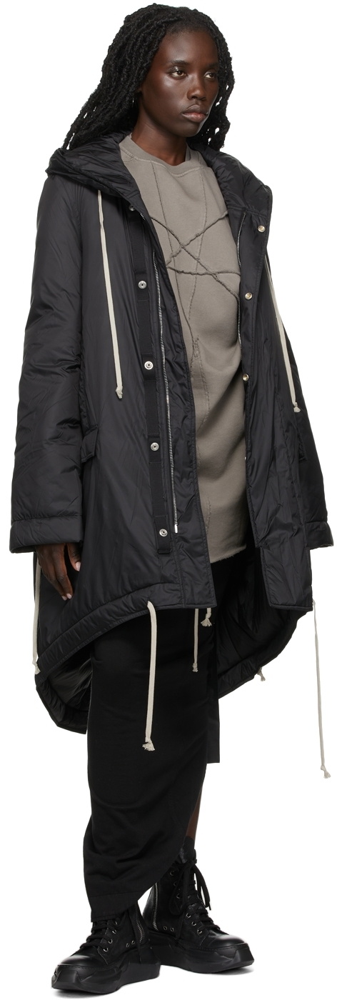 【Rick Owens DRKSHDW】 PULL ON PILLAR SKIRT DRKSHDW by Rick Owens Pull on Pillar Skirt in Black | FWRD