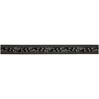 Amiri Black Snake Guitar Strap Belt