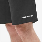 Daily Paper Men's Refarid Sweat Short in Black