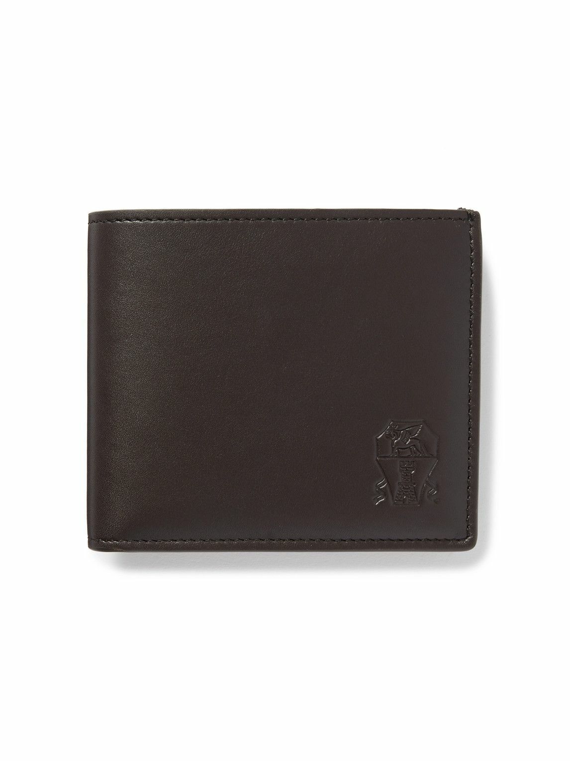 Brunello Cucinelli - Full-Grain Leather Zip-Around Travel Wallet
