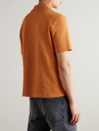 LOEWE - Slim-Fit Logo-Embroidered Cotton-Piqué Polo Shirt - Orange