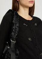 Simone Rocha Embellished Cashmere Cardigan Black