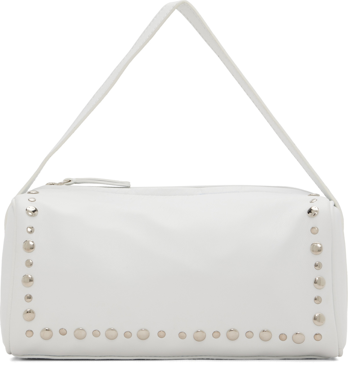 n*様 gimaguas バッグ　イエロー Butter patent leather shoulder bag for women with silver studs