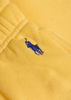 Polo Ralph Lauren Logo-embroidered Cotton Sweatpants Yellow